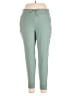 Yogalicious Solid Green Casual Pants Size XL - photo 1