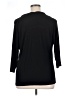 Anne Klein Black 3/4 Sleeve Top Size 1X - photo 2