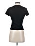 Paige Black Short Sleeve Turtleneck Size S - photo 2