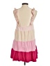 Bibi Color Block Pink Casual Dress Size L - photo 2