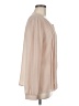 Ann Taylor LOFT 100% Polyester Tan Long Sleeve Blouse Size M - photo 4
