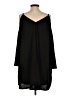 Cato Solid Black Casual Dress Size S - photo 2