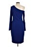 Calvin Klein Solid Blue Cocktail Dress Size 12 - photo 2