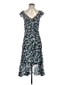 Veronica Beard 100% Silk Paisley Blue Cocktail Dress Size 2 - photo 1