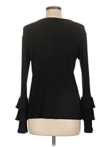 Red Haute Long Sleeve Top (view 2)