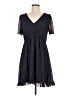 Madewell 100% Polyester Polka Dots Blue Casual Dress Size 6 - photo 1
