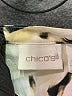 Chico's 100% Polyester Animal Print Ivory Long Sleeve Blouse Size Med (1) - photo 7