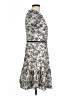 Gal Meets Glam Floral White Gray Cocktail Dress Size 10 - photo 4