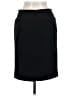 Talbots Solid Black Casual Skirt Size 6 (petite) - photo 2