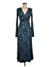 Boden Paisley Blue Cocktail Dress Size 6R - photo 1