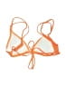 Unbranded Solid Orange Swimsuit Top Size S - photo 2