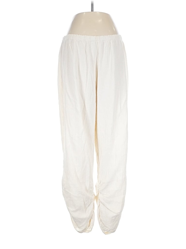 Pre-owned Oh My Gauze Casual Pants In Ivory