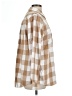 Lands' End 100% Cotton Checkered-gingham Brown Long Sleeve Button-Down Shirt Size L (tall) - photo 4