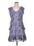 MICHAEL Michael Kors Polka Dots Blue Casual Dress Size XL - photo 1
