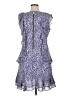 MICHAEL Michael Kors Polka Dots Blue Casual Dress Size XL - photo 2