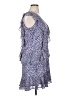 MICHAEL Michael Kors Polka Dots Blue Casual Dress Size XL - photo 4