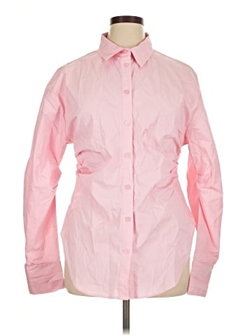 Fashion Nova Long Sleeve Button-Down Shirt (view 1)