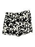 A New Day Print Black Shorts Size 14 - photo 1
