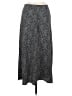 Be Cool 100% Polyester Animal Print Gray Casual Skirt Size M - photo 1