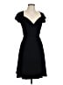 Norma Kamali Solid Black Cocktail Dress Size L - photo 1
