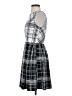 Xhilaration Argyle Black Cocktail Dress Size XS - photo 5