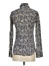 J.Crew Floral Blue Long Sleeve Button-Down Shirt Size 0 - photo 2