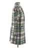 Prettygarden 100% Polyester Plaid Green Coat Size S - photo 4