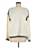 Unbranded 100% Acrylic Color Block Ivory Pullover Sweater Size M - photo 1