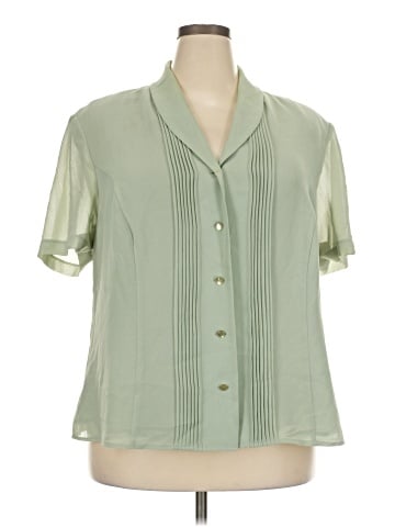 J. Taylor Short Sleeve Blouse (view 1)