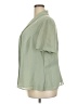 J. Taylor 100% Polyester Green Short Sleeve Blouse Size 22 - photo 5