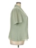 J. Taylor 100% Polyester Green Short Sleeve Blouse Size 22 - photo 4