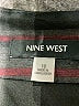 Nine West Stripes Black Formal Skirt Size 10 - photo 4
