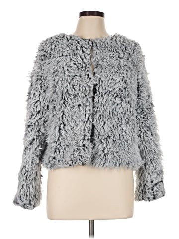 Mustard Seed Faux Fur Jacket (view 1)