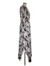 Assorted Brands 100% Viscose Print Silver Casual Dress Size L - photo 4