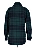 Ann Taylor LOFT Outlet Plaid Teal Fleece Size S - photo 2