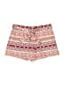 Ann Taylor LOFT Print Red Shorts Size 2 - photo 1