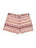 Ann Taylor LOFT Print Red Shorts Size 2 - photo 2