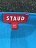 STAUD Solid Blue Casual Dress Size XS - photo 7