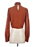 Lucy Paris Brown Long Sleeve Blouse Size S - photo 2