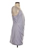 Assorted Brands 100% Cotton Solid Gray Purple Cocktail Dress Size 4 - photo 4