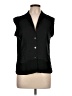 Alice Roi Black Sleeveless Button-Down Shirt Size 10 - photo 1