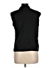 Alice Roi Black Sleeveless Button-Down Shirt Size 10 - photo 2