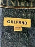 GRLFRND Blue 3/4 Sleeve Top Size XXS - photo 7