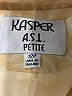 Kasper A.S.L. 100% Polyester Gold Blazer Size 12 Petite - photo 6