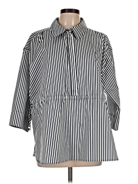 Carla Rockmore 3/4 Sleeve Button Down Shirt