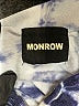 Monrow Blue Zip Up Hoodie Size M - photo 7