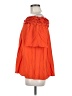She + Sky Orange Short Sleeve Blouse Size M - photo 5
