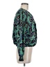 Democracy 100% Polyester Green Long Sleeve Blouse Size M - photo 4
