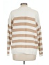 Talbots 100% Cotton Stripes Tan Pullover Sweater Size L - photo 2