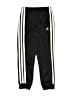 Adidas 100% Polyester Black Track Pants Size 7 - photo 1